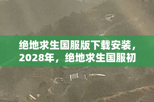 绝地求生国服版下载安装，2028年，绝地求生国服初遇时笑靥如花，如今只剩鼻子一酸的伏笔