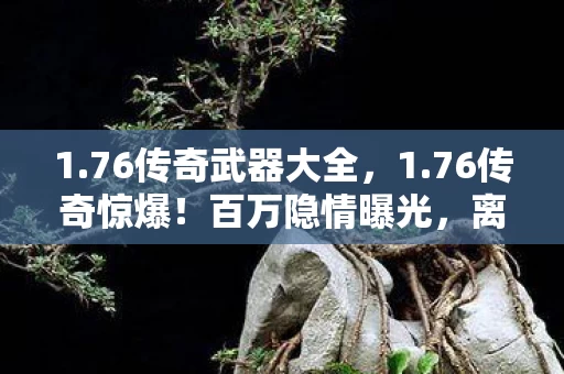 1.76传奇武器大全,1.76传奇惊爆!百万隐情曝光,离职老兵拍桌,这操作真让人吓一跳! 1.76传奇武器大全,1.76传奇惊爆!百万隐情曝光,离职老兵拍桌,这操作真让人吓一跳!