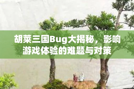 影响游戏体验的难题与对策图片