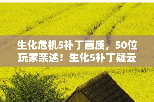 生化危机5补丁画质，50位玩家亲述！生化5补丁疑云，这操作谁能绷得住？