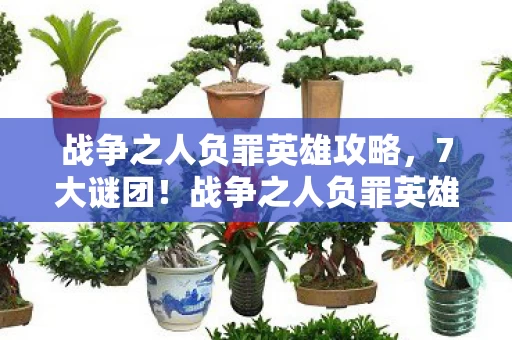 战争之人负罪英雄攻略,7大谜团!战争之人负罪英雄,他的命运将何去何从? 战争之人负罪英雄攻略,7大谜团!战争之人负罪英雄,他的命运将何去何从?