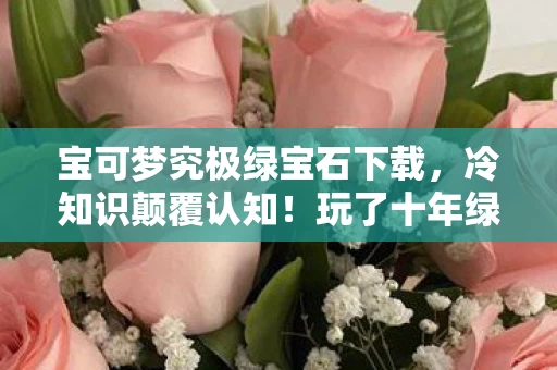 宝可梦究极绿宝石下载,冷知识颠覆认知!玩了十年绿宝石下载版,真相让我目瞪口呆! 宝可梦究极绿宝石下载,冷知识颠覆认知!玩了十年绿宝石下载版,真相让我目瞪口呆!
