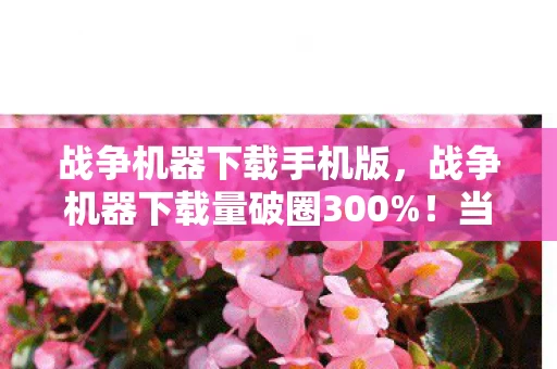 战争机器下载手机版，战争机器下载量破圈300%！当二次元联名杀进菜市场，我的钱包先炸了