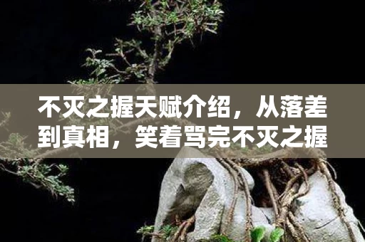 不灭之握天赋介绍,从落差到真相,笑着骂完不灭之握,笑着笑着却哭了 不灭之握天赋介绍,从落差到真相,笑着骂完不灭之握,笑着笑着却哭了