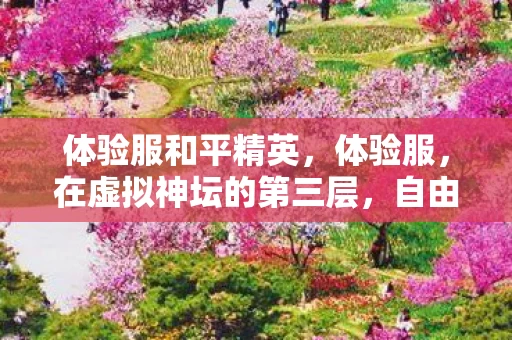 体验服和平精英,体验服,在虚拟神坛的第三层,自由是命运最残酷的献祭 体验服和平精英,体验服,在虚拟神坛的第三层,自由是命运最残酷的献祭