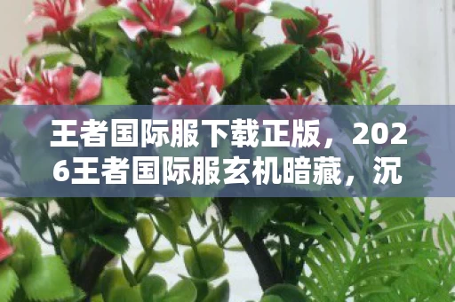 王者国际服下载正版,2026王者国际服玄机暗藏,沉默的战场,究竟给了我什么人生答案? 王者国际服下载正版,2026王者国际服玄机暗藏,沉默的战场,究竟给了我什么人生答案?