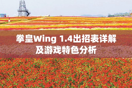 4出招表详解及游戏特色分析图片
