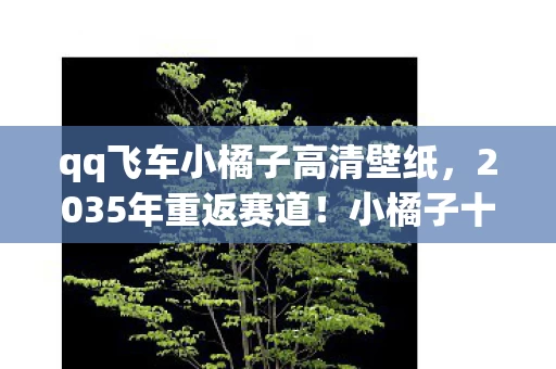 qq飞车小橘子高清壁纸,2035年重返赛道!小橘子十年进化之谜,竟藏着颠覆认知的终极真相? qq飞车小橘子高清壁纸,2035年重返赛道!小橘子十年进化之谜,竟藏着颠覆认知的终极真相?