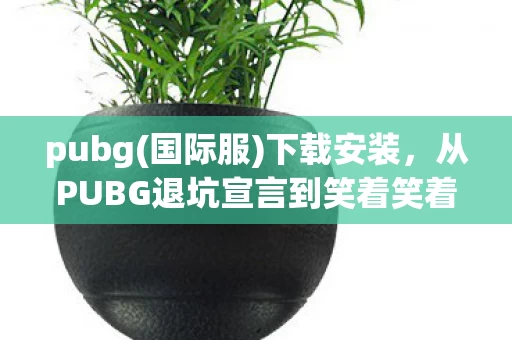 pubg(国际服)下载安装,从PUBG退坑宣言到笑着笑着哭了,落差背后,真相竟如此扎心 pubg(国际服)下载安装,从PUBG退坑宣言到笑着笑着哭了,落差背后,真相竟如此扎心