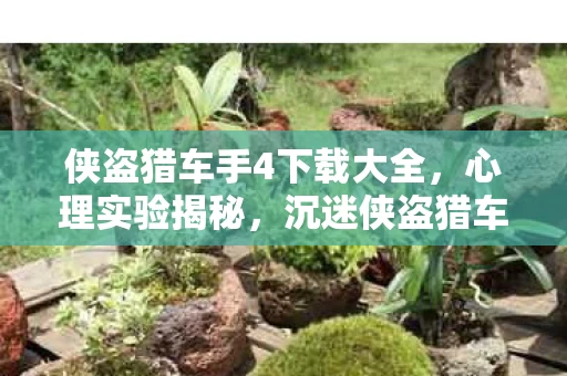 侠盗猎车手4下载大全，心理实验揭秘，沉迷侠盗猎车手4竟是多巴胺的细思极恐陷阱