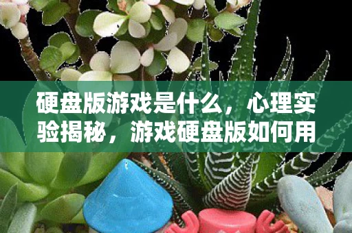 硬盘版游戏是什么，心理实验揭秘，游戏硬盘版如何用沉迷陷阱让你细思极恐？