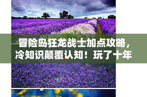冒险岛狂龙战士加点攻略,冷知识颠覆认知!玩了十年冒险岛,狂龙战士加点竟让我目瞪口呆 冒险岛狂龙战士加点攻略,冷知识颠覆认知!玩了十年冒险岛,狂龙战士加点竟让我目瞪口呆