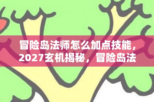 冒险岛法师怎么加点技能，2027玄机揭秘，冒险岛法师加点沉默法则，你选对了吗？