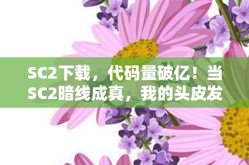 SC2下载,代码量破亿!当SC2暗线成真,我的头皮发麻数字人生 SC2下载,代码量破亿!当SC2暗线成真,我的头皮发麻数字人生
