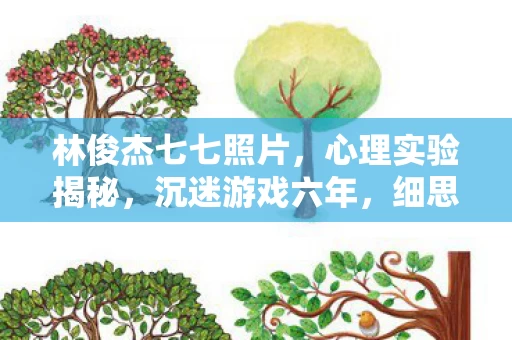 林俊杰七七照片，心理实验揭秘，沉迷游戏六年，细思极恐的自我麻醉之旅