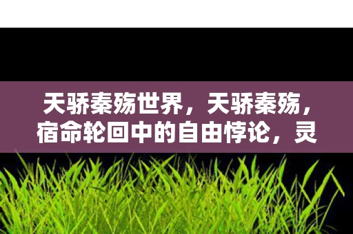 天骄秦殇世界,天骄秦殇,宿命轮回中的自由悖论,灵魂震颤于存在之深渊 天骄秦殇世界,天骄秦殇,宿命轮回中的自由悖论,灵魂震颤于存在之深渊
