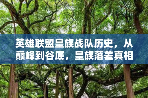 英雄联盟皇族战队历史,从巅峰到谷底,皇族落差真相揭秘,笑着笑着,泪已决堤 英雄联盟皇族战队历史,从巅峰到谷底,皇族落差真相揭秘,笑着笑着,泪已决堤