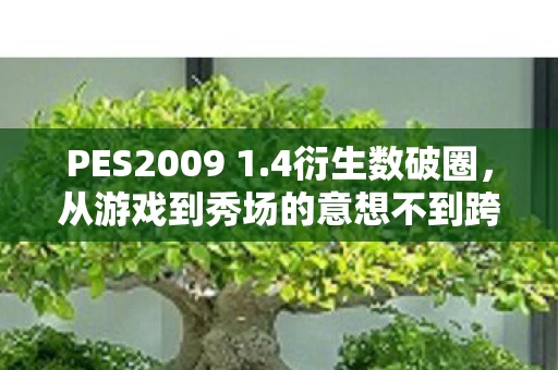 PES2009 1.4衍生数破圈,从游戏到秀场的意想不到跨界狂欢 PES2009 1.4衍生数破圈,从游戏到秀场的意想不到跨界狂欢