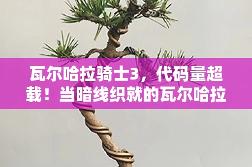 瓦尔哈拉骑士3,代码量超载!当暗线织就的瓦尔哈拉骑士世界让我头皮发麻 瓦尔哈拉骑士3,代码量超载!当暗线织就的瓦尔哈拉骑士世界让我头皮发麻