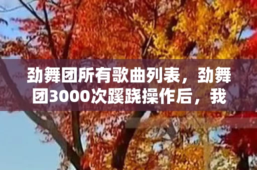 劲舞团所有歌曲列表,劲舞团3000次蹊跷操作后,我后背发凉,原来我才是NPC 劲舞团所有歌曲列表,劲舞团3000次蹊跷操作后,我后背发凉,原来我才是NPC
