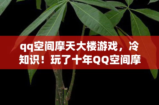 qq空间摩天大楼游戏，冷知识！玩了十年QQ空间摩天大楼，真相颠覆认知，让人目瞪口呆！