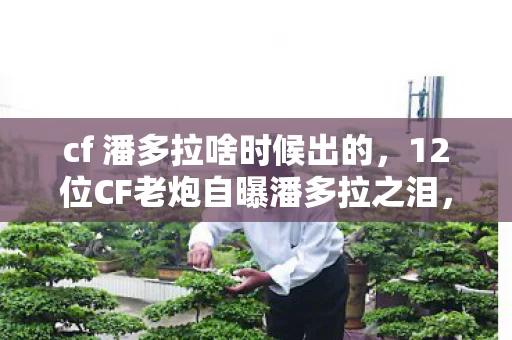 cf 潘多拉啥时候出的,12位CF老炮自曝潘多拉之泪,那些年网吧里绷不住的真相竟是…… cf 潘多拉啥时候出的,12位CF老炮自曝潘多拉之泪,那些年网吧里绷不住的真相竟是……