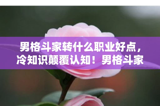 男格斗家转什么职业好点,冷知识颠覆认知!男格斗家转职真相让我目瞪口呆 男格斗家转什么职业好点,冷知识颠覆认知!男格斗家转职真相让我目瞪口呆