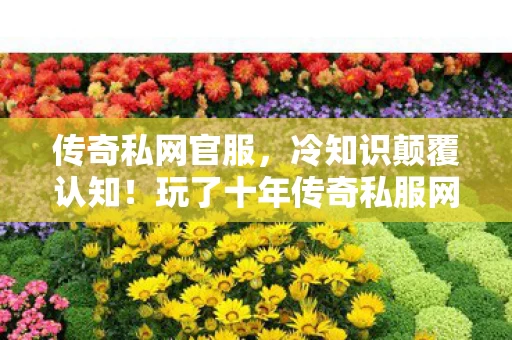 传奇私网官服,冷知识颠覆认知!玩了十年传奇私服网通,真相让我目瞪口呆 传奇私网官服,冷知识颠覆认知!玩了十年传奇私服网通,真相让我目瞪口呆