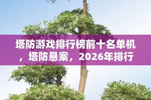 塔防游戏排行榜前十名单机，塔防悬案，2026年排行榜暗藏毛骨悚然线索，谁在操控生死棋局？