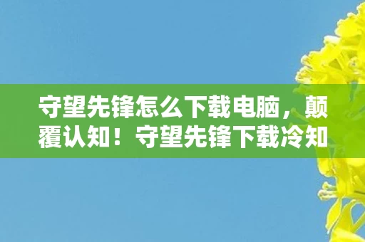 守望先锋怎么下载电脑,颠覆认知!守望先锋下载冷知识,暴雪竟用卫星传数据?目瞪口呆! 守望先锋怎么下载电脑,颠覆认知!守望先锋下载冷知识,暴雪竟用卫星传数据?目瞪口呆!