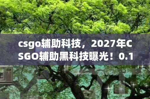csgo辅助科技,2027年CSGO辅助黑科技曝光!0.1秒锁头竟让我从菜鸟变战神? csgo辅助科技,2027年CSGO辅助黑科技曝光!0.1秒锁头竟让我从菜鸟变战神?