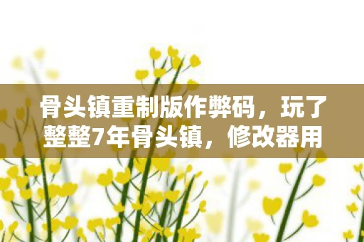 骨头镇重制版作弊码,玩了整整7年骨头镇,修改器用还是不用?这纠结让我彻夜难眠! 骨头镇重制版作弊码,玩了整整7年骨头镇,修改器用还是不用?这纠结让我彻夜难眠!