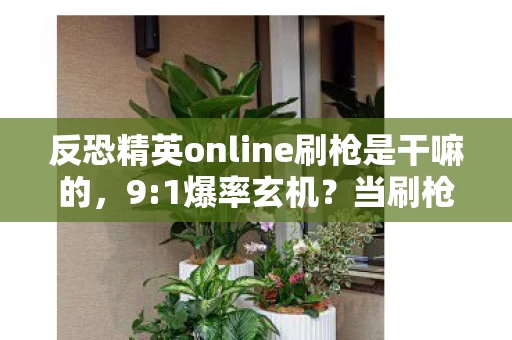 反恐精英online刷枪是干嘛的，9:1爆率玄机？当刷枪狂潮撞碎普通玩家的最后1%期待