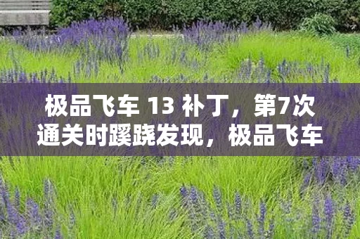 极品飞车 13 补丁,第7次通关时蹊跷发现,极品飞车13的赛道竟藏着后背发凉的真相 极品飞车 13 补丁,第7次通关时蹊跷发现,极品飞车13的赛道竟藏着后背发凉的真相