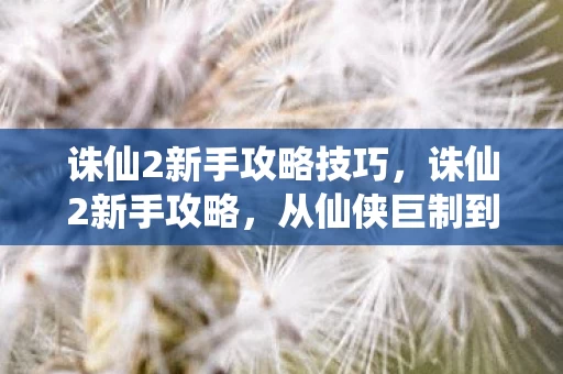 诛仙2新手攻略技巧，诛仙2新手攻略，从仙侠巨制到页游画风的落差真相，笑着笑着就哭了