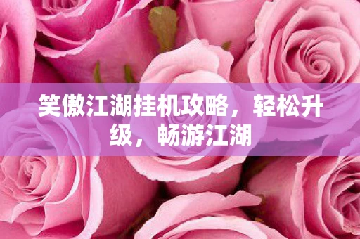 笑傲江湖挂机攻略图片