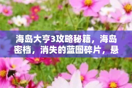 海岛大亨3攻略秘籍,海岛密档,消失的蓝图碎片,悬案背后毛骨悚然的真相 海岛大亨3攻略秘籍,海岛密档,消失的蓝图碎片,悬案背后毛骨悚然的真相