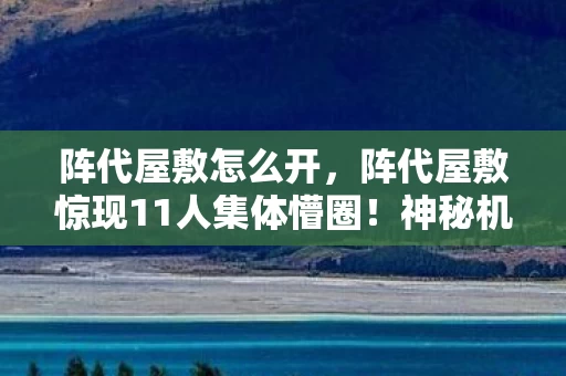 阵代屋敷怎么开,阵代屋敷惊现11人集体懵圈!神秘机关暗藏玄机,老炮当场绷不住 阵代屋敷怎么开,阵代屋敷惊现11人集体懵圈!神秘机关暗藏玄机,老炮当场绷不住