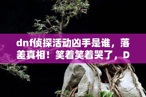 dnf侦探活动凶手是谁，落差真相！笑着笑着哭了，DNF侦探活动凶手竟是我自己？