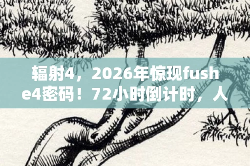 辐射4，2026年惊现fushe4密码！72小时倒计时，人类命运何去何从？