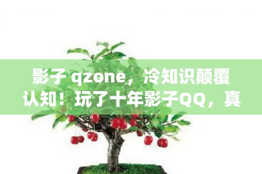 影子 qzone,冷知识颠覆认知!玩了十年影子QQ,真相让我目瞪口呆! 影子 qzone,冷知识颠覆认知!玩了十年影子QQ,真相让我目瞪口呆!