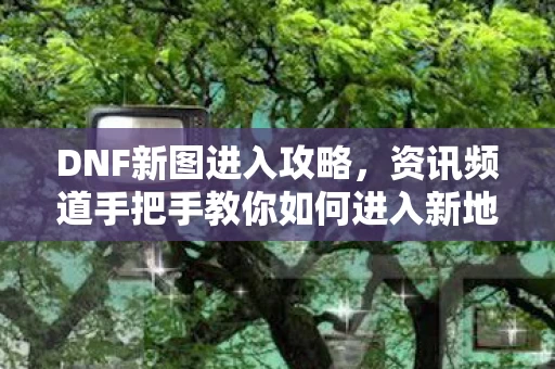 资讯频道手把手教你如何进入新地图图片