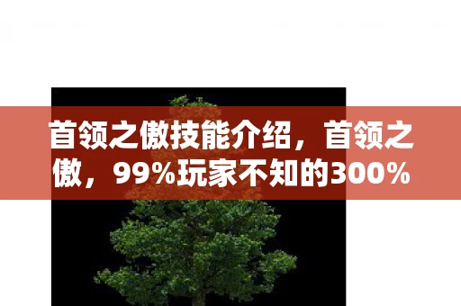 首领之傲技能介绍,首领之傲,99%玩家不知的300%暴击暗改,策划藏了啥? 首领之傲技能介绍,首领之傲,99%玩家不知的300%暴击暗改,策划藏了啥?