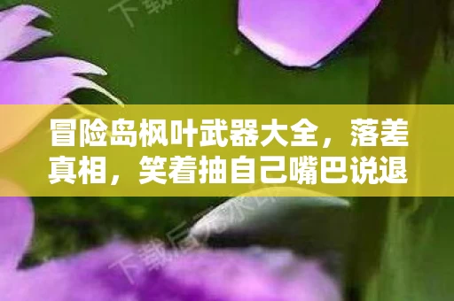 冒险岛枫叶武器大全,落差真相,笑着抽自己嘴巴说退坑,笑着笑着却哭了 冒险岛枫叶武器大全,落差真相,笑着抽自己嘴巴说退坑,笑着笑着却哭了