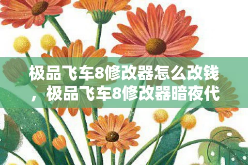极品飞车8修改器怎么改钱，极品飞车8修改器暗夜代码，消失的冠军车手与永不熄灭的幽灵引擎