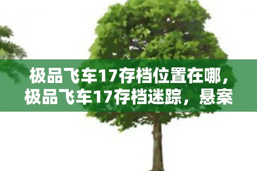 极品飞车17存档位置在哪,极品飞车17存档迷踪,悬案背后,毛骨悚然的选择陷阱 极品飞车17存档位置在哪,极品飞车17存档迷踪,悬案背后,毛骨悚然的选择陷阱