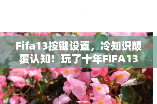 Fifa13按键设置,冷知识颠覆认知!玩了十年FIFA13,这操作竟让我目瞪口呆 Fifa13按键设置,冷知识颠覆认知!玩了十年FIFA13,这操作竟让我目瞪口呆