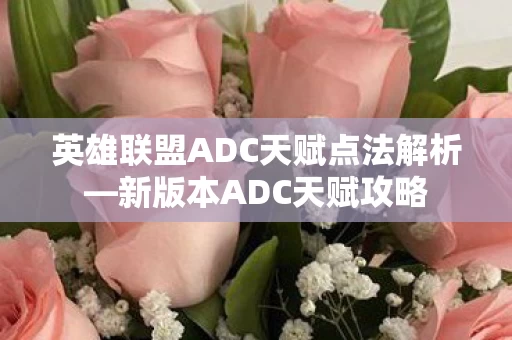 英雄联盟ADC天赋点法解析图片