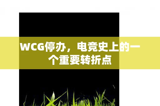 电竞史上的一个重要转折点图片
