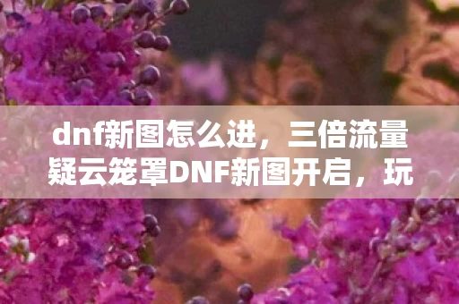dnf新图怎么进,三倍流量疑云笼罩DNF新图开启,玩家心寒真相竟藏于此! dnf新图怎么进,三倍流量疑云笼罩DNF新图开启,玩家心寒真相竟藏于此!